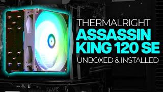 Thermalright Assassin King 120 SE ARGB [CPU Cooling Fan] Air Heatsink Intel i7 12700K Processor