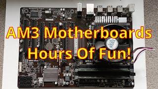 AM3 Motherboards - Hours Of Fun!