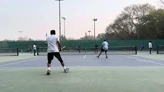 Tennis || Vineet & Aditya Vs Rakesh & Sameer #aagoshlens #tennis #roshanaraclub