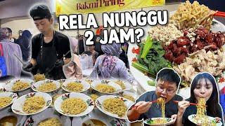 BAKMI PIRING, NGANTRINYA 2 JAM BARU KEBAGIAN !! SEENAK APA YA…