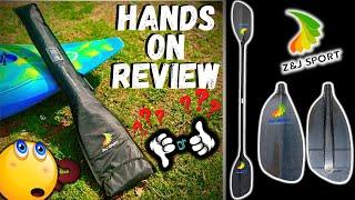 Z&J Sport Whitewater Paddle "Hands on Review"