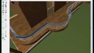 ArchiCAD. Урок 5. Как сделать дугообразное ограждение? . (Алексей Каширский)
