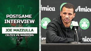 Joe Mazzulla Breaks Down WHY Celtics Fell Short Late | Celtics vs. Warriors Postgame