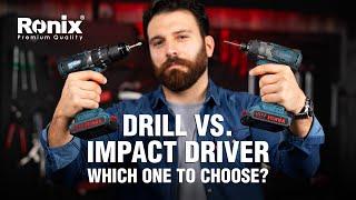 Drill vs  Impact Driver Differences