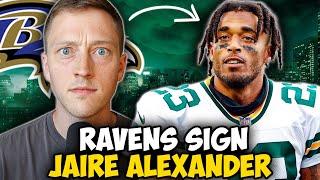 Baltimore Ravens Sign Jaire Alexander