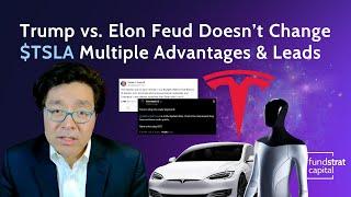 Tom Lee: Trump vs. Elon Feud Doesn’t Change $TSLA Multiple Advantages | Market Dips Remain Shallow
