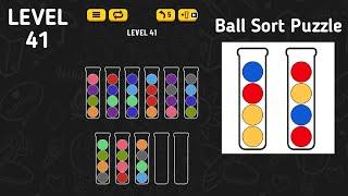 Ball Sort Puzzle Level 41