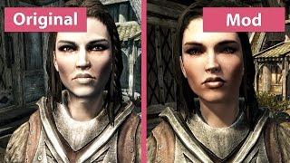 Skyrim – Maximum Graphics Overhaul 2015 vs. Vanilla Comparison [WQHD|1440p]