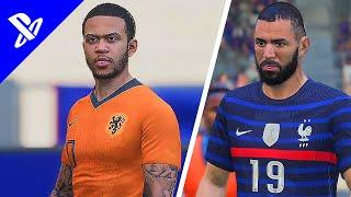 France vs Netherlands - FIFA23 AI vs AI Gameplay (No Commentary)