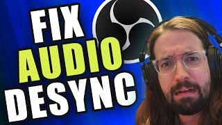 OBS Tutorial - Sync Offset: A Quick Fix