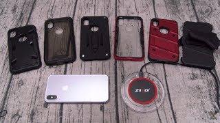 iPhone X Zizo Case Lineup And Wireless Charging Pad