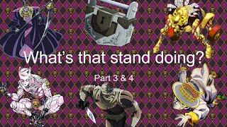 Making a none anime watcher guess JoJo's stand powers