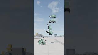 Trucks Fall Crash|| Beamng Boom || Shorts  #beamngdrive #beamngcrash #beamng|| Beamng Boom || Shorts