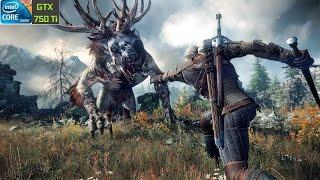 The Witcher 3 - I5-4460 + GTX 750 TI [ULTRA SETTINGS, 60 FPS]