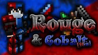 Rouge & Cobalt [16x] (FPS+) | MCPE PVP TEXTURE PACK (1.20+) w/Java UI