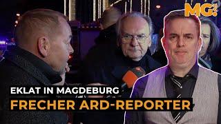 Eklat in MAGDEBURG: ARD-Reporter benimmt sich ungeheuerlich