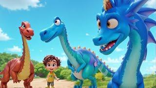 Dragon Adventures on Christmas  and Dinosaurs14 - Baby songs - Nursery Rhymes & Kids Songs