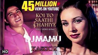 Koi To Saathi Chahiye (Full 4K Video Song) | Kumar Sanu | Kasoor Movie | #HindiSong | Hitz Music