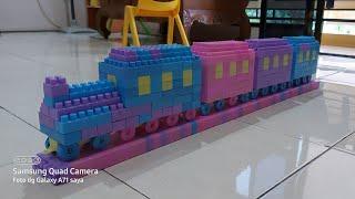 cara membuat kereta api dari lego keren