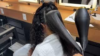 COMO FAZER UMA ESCOVA PERFEITA EM UM CABELO MUITO CACHEADO - DICAS PARA INICIANTES