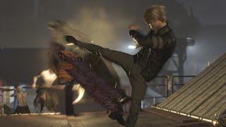 RE6 Aggressive Leon arrives in Docks | RE4 Mercenaries Village