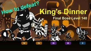 How To Defeat The Kings Dinner Boss - Beast Evolved