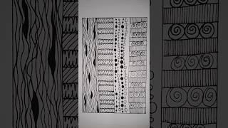 calm your mind by drawing easy patterns // 93 #meditativedrawing #mindfulness #satisfying