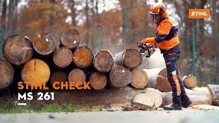 STIHL Check: Motorsäge MS 261 C-M mit M-Tronic 3.0