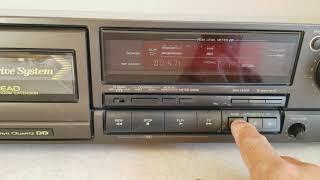 Technics RS-BX606 3-Head Cassette Deck