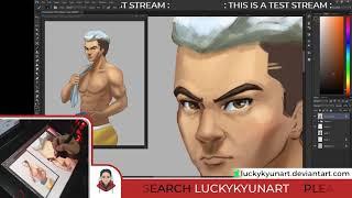 Quick Paint Chou LiveStreamTimeLapse | luckykyunart