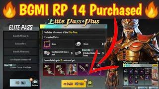 BGMI Rp 14 Live Purchase | Secret Trick to Purchase this season RP