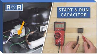 How to Test & Replace the Compressor Capacitor in a Refrigerator | Repair & Replace