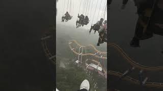 Riders Left Dangling High Over Amusement Park as Storm Hits