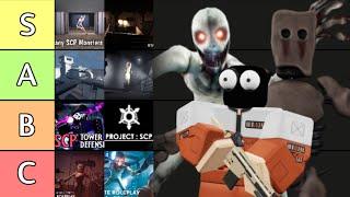 I Played Every SCP Roblox Game and Ranked Them