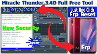 Miracle Thunder 3.40 Crack Free Tool | 2024 New Update | Vivo Y11 Factory Reset | Frp Unlock |Tested