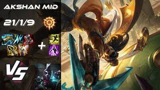 MID Akshan vs Ekko - NA Challenger Patch 25.S2.1