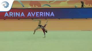 Arina AVERINA (RUS) - 2018 Rhythmic Europeans, all around final clubs