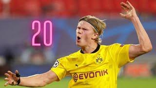 ERLING HAALAND - All 20 UEFA CHAMPIONS LEAGUE GOALS SO FAR