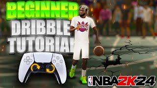 The BEST DRIBBLE TUTORIAL For BEGINNERS in NBA 2K24! How To SPEEDBOOST W/ HANDCAM