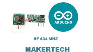 interface rf module with arduino