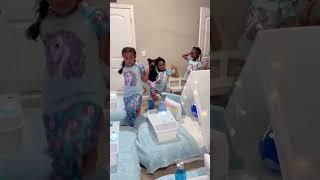 And why arent you in uniform #sleepover #friends #natural #twins #girls #trend #viral #explore