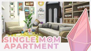 Single Mom Apartment // Upland Place Series // No CC // Sims 4 Stop Motion Build