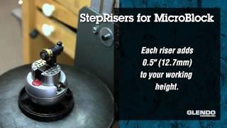 Hand Engraving Tools - StepRisers for MicroBlock, from GRS Tools