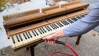 Cleaning 80 Years of Dust From a Piano