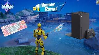 Fortnite Ranked on Xbox Series X | Keyboard & Mouse Gameplay