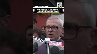 “Restoration is underway…” J&K CM Omar Abdullah on relief works amid Ramban landslide
