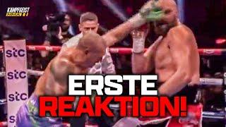 SPRACHLOS! WAS WAR BEI TYSON FURY VS OLEKSANDR USYK LOS?? USYK VS FURY REACTION!