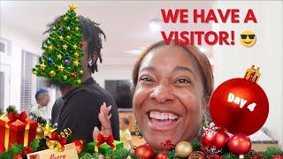 We Have A Visitor  | 2024 Vlogmas Day 4 | That Chick Angel TV