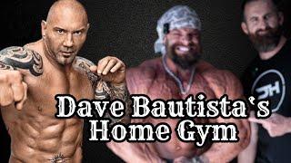 Personal Training in WWE Dave Bautista's Home Gym