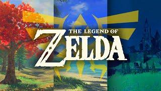 Legend of Zelda • FULL Relaxing Music (Rain + Waves + Night)  #tenpers